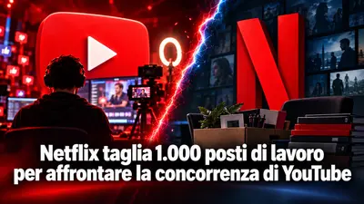 Netflix taglia 1000 posti di lavoro per affrontare la concorrenza di YouTube