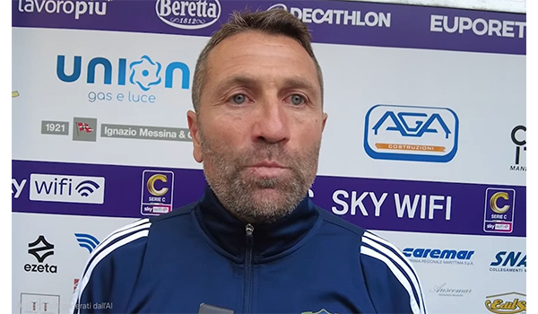 Sorrento – Cosenza 2-2: Buscè amareggiato, “Serve più mentalità da Serie C”