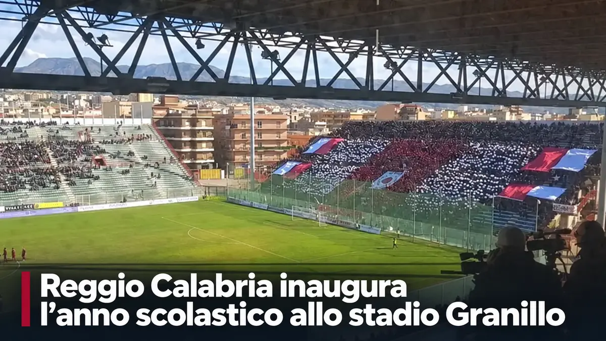 Reggio Calabria inaugura l’anno scolastico allo stadio Granillo