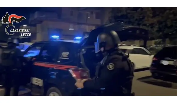Blitz antimafia in Salento, 30 misure cautelari tra droga, armi e metodo mafioso