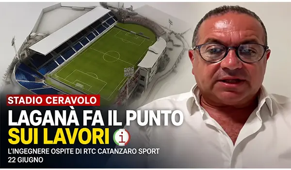 Stadio Ceravolo, Laganà rassicura i tifosi: “Nessun ritardo nei lavori, curva Capraro da 4.700 posti”
