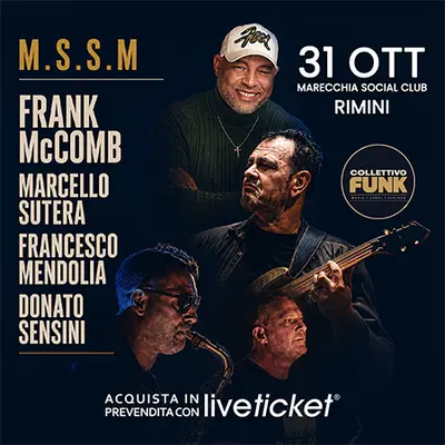 A Rimini sbarca la soul music: Frank McComb al Marecchia Social Live