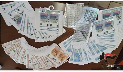 Terni, 18enne arrestato con 35mila euro in banconote false