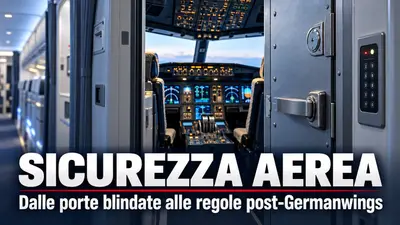 Sicurezza aerea: dalle porte blindate alle regole post Germanwings