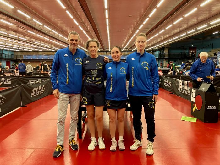 Tennistavolo Norbello: la A2 femminile Guilcer fa flop e retrocede in serie B