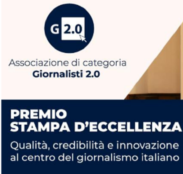 "Giornalisti 2.0" assegna a Roma il I° Premio Stampa d'Eccellenza 