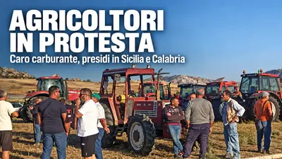 Caro carburante, agricoltori in protesta tra Sicilia e Calabria: presidi e disagi sulle statali