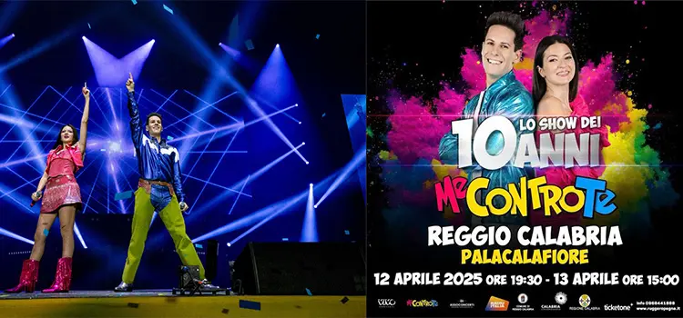 Al via il grande allestimento per il megashow dei “Me Contro Te” di sabato e domenica al PalaCalafiore di Reggio Calabria
