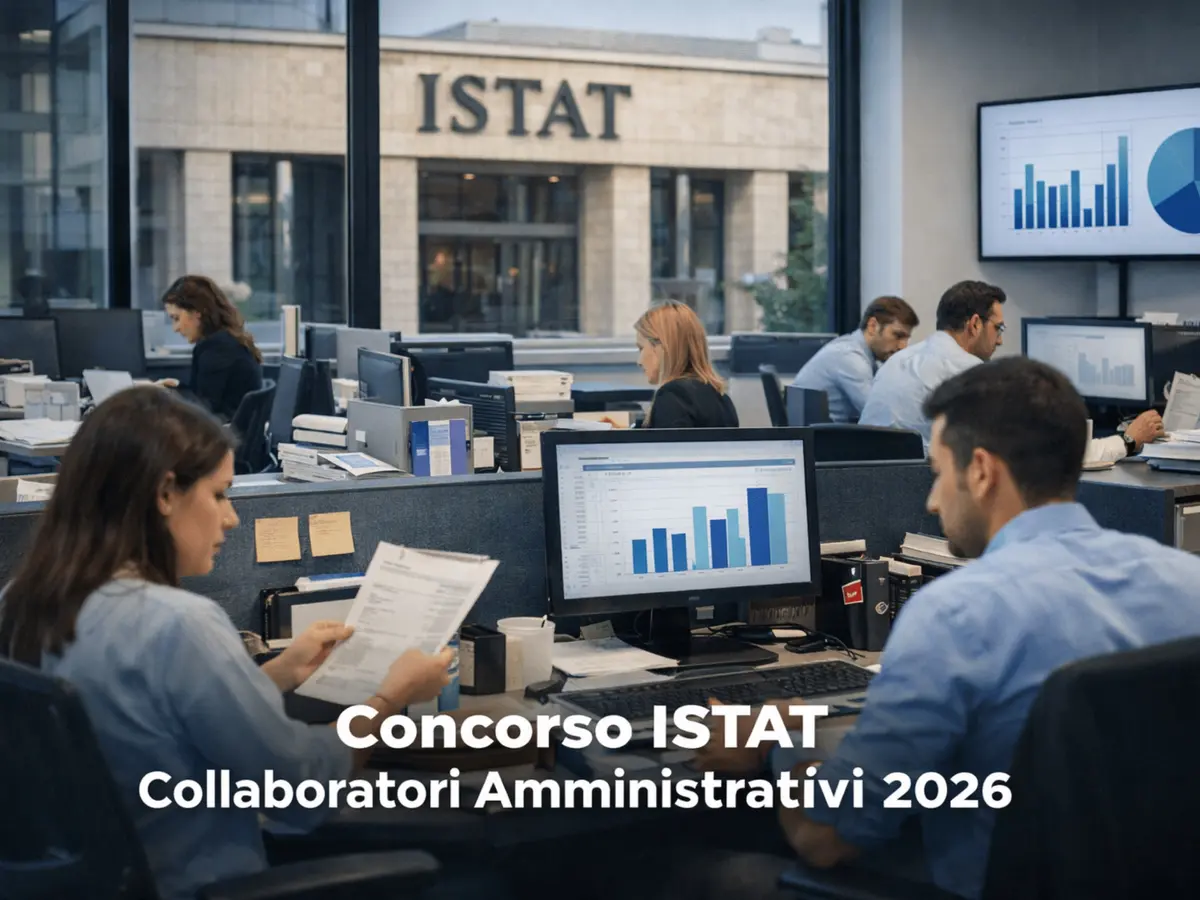 ISTAT Catanzaro assume due operatori amministrativi con collocamento mirato