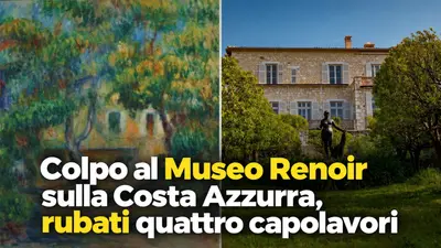 Colpo al Museo Renoir sulla Costa Azzurra, rubati quattro capolavori