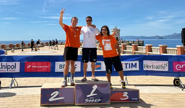 Eugenio Rotella conquista l’argento nei 5 km di nuoto in acque libere a Piombino