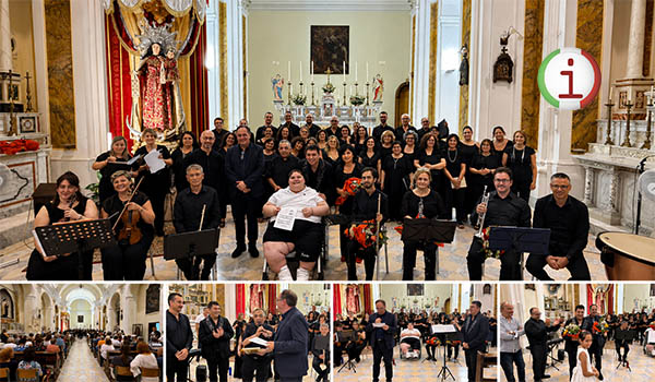 Catanzaro, la musica sacra emoziona il Carmine: grande successo per il concerto in onore della Madonna del Carmelo