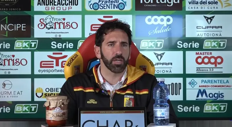 Frosinone-Catanzaro, Mister Caserta: "Servirà una prestazione di alto livello" (Video)