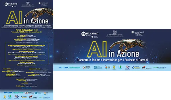 AI in Azione: all’UNICAL innovazione, imprese e formazione si incontrano per progettare il futuro