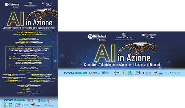 AI in Azione: all’UNICAL innovazione, imprese e formazione si incontrano per progettare il futuro
