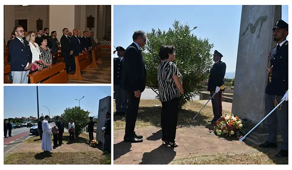 Lamezia Terme ricorda l’eroismo di Paolo Diano: cerimonia per il 44° anniversario del sacrificio in servizio