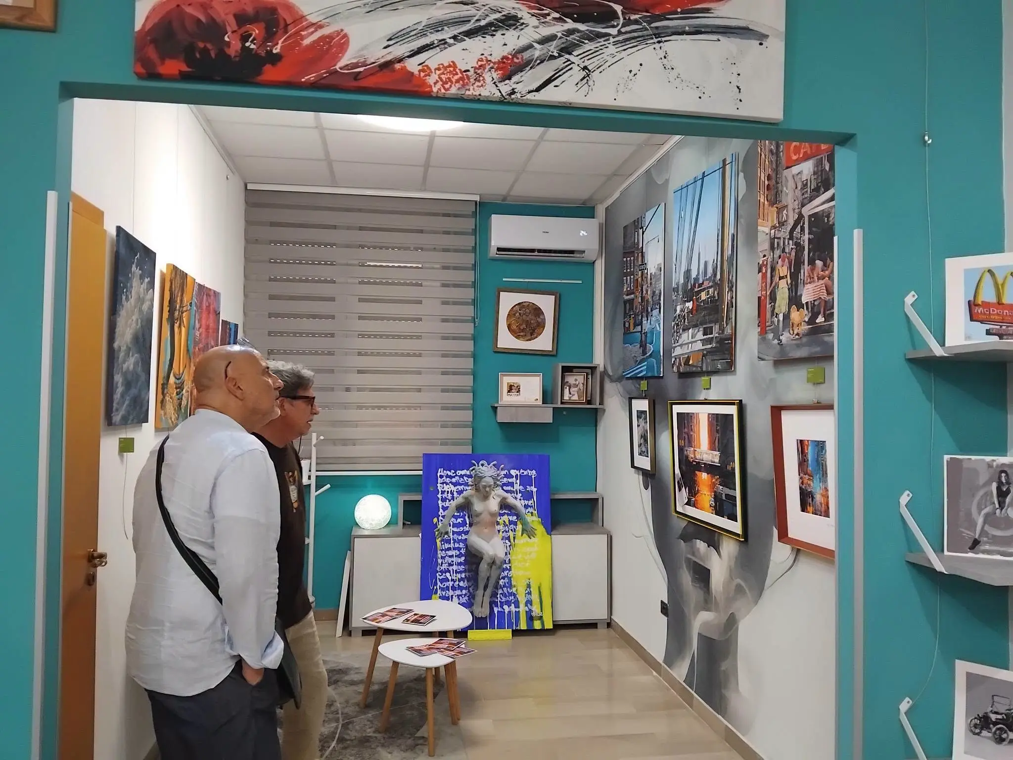 Inaugurata a Lamezia Terme da Filice Art, la mostra dell'artista Marco Barberio