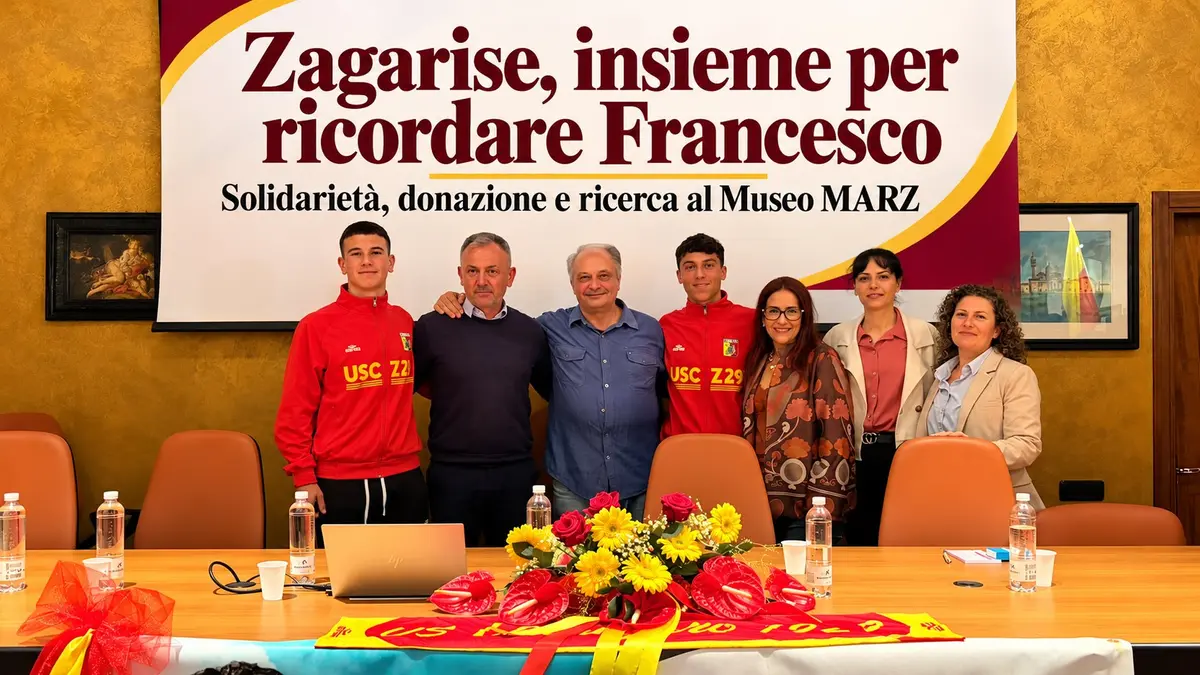 “Insieme per ricordare Francesco”: a Zagarise una serata di memoria, solidarietà e speranza