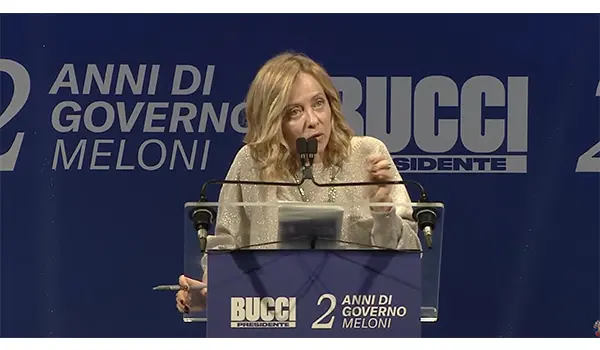 Diretta da Genova a sostegno di Marco Bucci, candidato alla Presidenza della Regione Liguria - Live