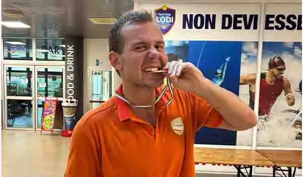 Il catanzarese Eugenio Rotella protagonista a Lodi: oro nei 1500 stile libero