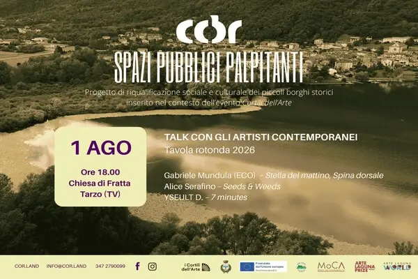 COR – L'Arte contemporanea torna a Fratta di Tarzo (TV)