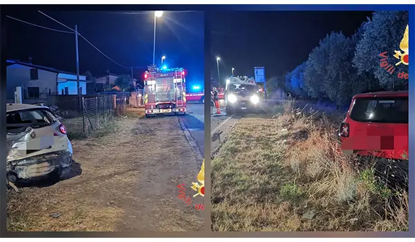 Incidente a Lamezia, Marinella: intervento dei Vvf e 118 per soccorrere una donna ferita