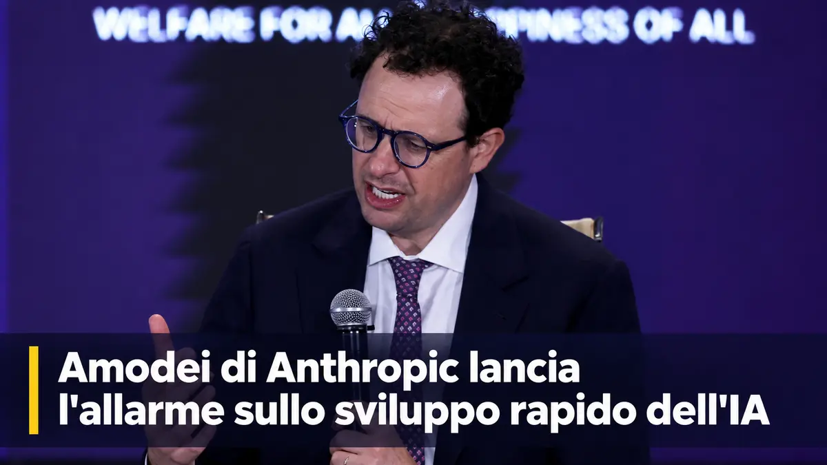 Amodei di Anthropic lancia l'allarme sullo sviluppo rapido dell'IA