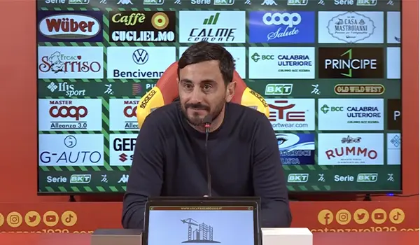 Catanzaro–Monza 1-1, Aquilani amareggiato: “Prestazione da vittoria, ci è mancata solo la lucidità finale”. Video