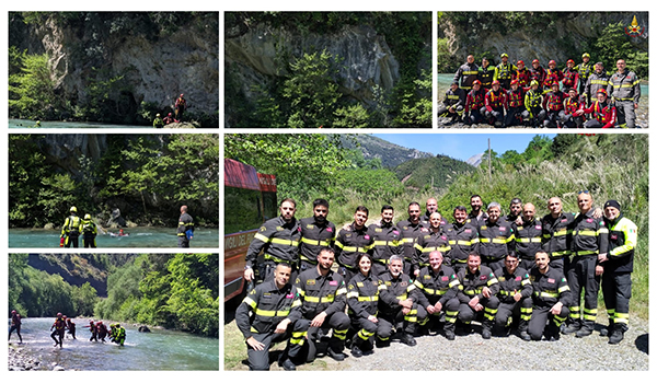 Concluso in Calabria il Corso SFA dei Vigili del Fuoco: formazione specialistica sul soccorso fluviale nel Fiume Lao