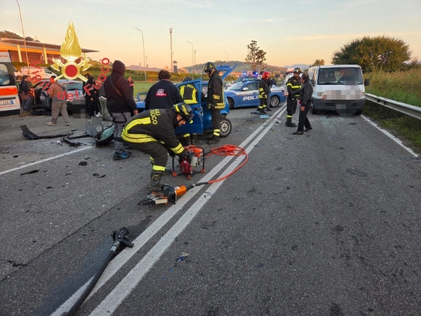 Incidente stradale in Viale Emilia, zona sud di Catanzaro