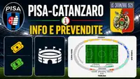 Pisa Catanzaro, al via la prevendita per il settore ospiti: prezzi e modalità per i tifosi giallorossi