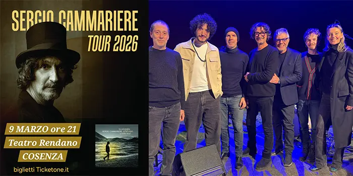 Sergio Cammariere emoziona Reggio Calabria e stasera grande attesa al Teatro Rendano Di Cosenza 