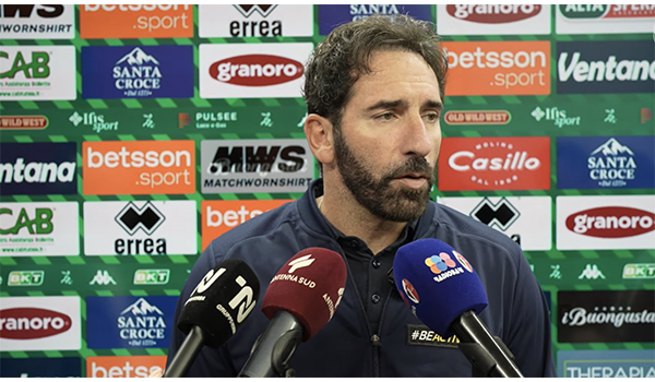Bari-Sampdoria 1-1 | Serie B, post match: le parole di Fabio Caserta. Video