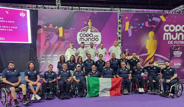 Calcio Balilla Paralimpico, trionfo azzurro ai Mondiali di Saragozza