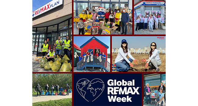 Solidarietà: al via la 5a edizione dell’evento mondiale Global REMAX Week