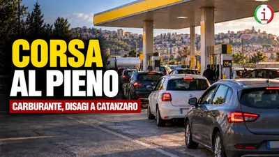 Carburante, scatta la corsa al pieno in Calabria: distributori a secco a Catanzaro