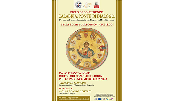 Al via il ciclo di conferenze “Calabria, ponte di dialogo” promosse dall’Eparchia di Lungro