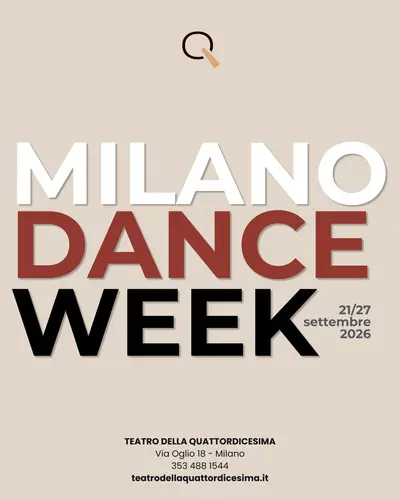 Milano Dance Week 2026: il teatro della quattordicesima diventa il cuore della danza e della formazione