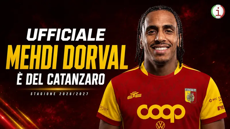 Calciomercato. Ufficiale Mehdi Dorval è un nuovo calciatore del Catanzaro