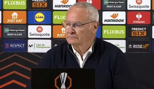 Bilbao-Roma 3-1: l'analisi di Mister Ranieri, tra onestà e sportività (Video)
