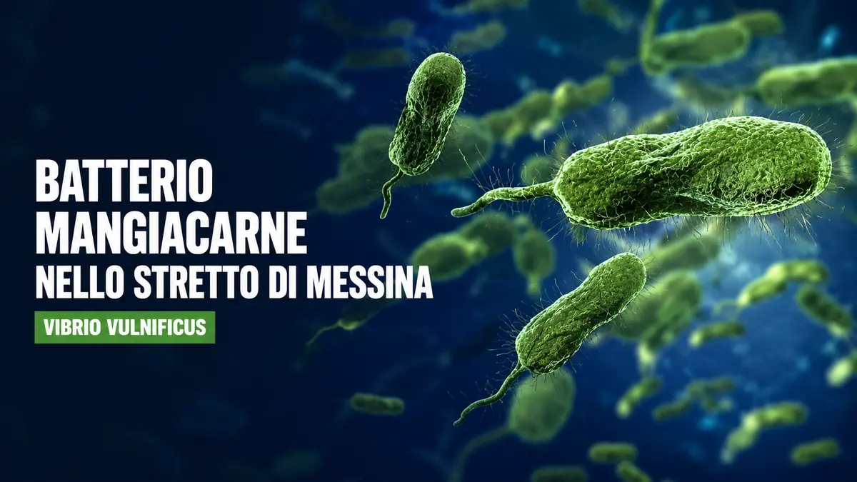 Vibrio vulnificus nello Stretto di Messina cosa sappiamo davvero sul batterio delle acque calde