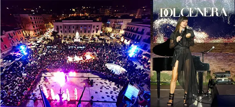 Stasera Dolcenera chiude il Natale di Reggio Calabria. Ieri sera lo spettacolare “Zoe’, il Principio della Vita” per Museo in Fest 