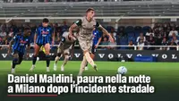Daniel Maldini, paura nella notte a Milano dopo l’incidente stradale