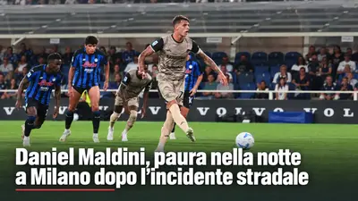 Daniel Maldini, paura nella notte a Milano dopo l’incidente stradale