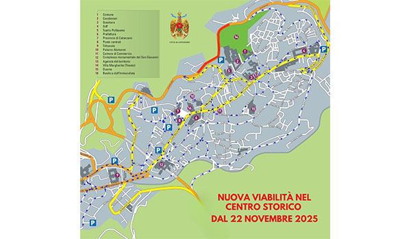 Catanzaro – Chiusura di Viale dei Normanni e nuova viabilità: da sabato 22 novembre, ecco tutti i dettagli