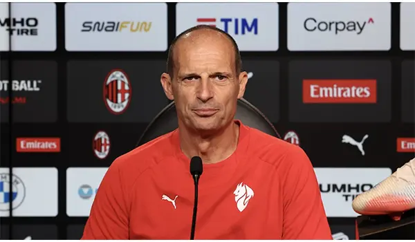 Allegri prima di Sassuolo-Milan: obiettivo Champions, infortunio Modric e futuro del club