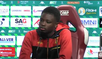 Reggiana-Catanzaro 2-2: le parole di Cissè dopo l’eurogol che ha deciso il match. Video