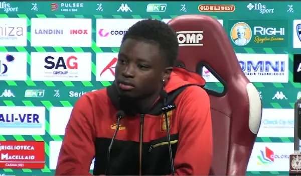 Reggiana-Catanzaro 2-2: le parole di Cissè dopo l’eurogol che ha deciso il match. Video