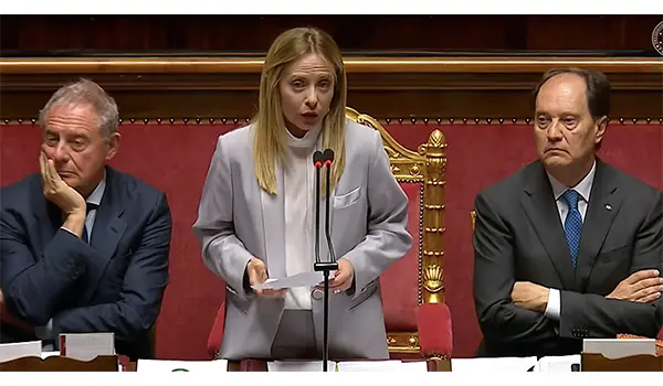 Meloni al Senato sul futuro economico dell’Italia