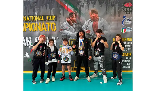 Campionato International Cup “Gran Galà Giakam - Italia”, grande affermazione della Luciano International Team